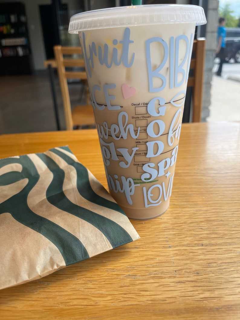 Church Venti Starbucks Cold Cup, Starbicks Cold Cup#6