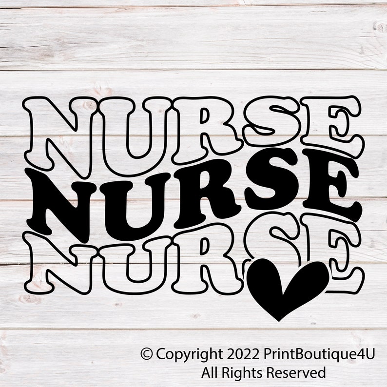 Nurse SVG File Perfect for Crafting & Design Projects | nursesvg.com