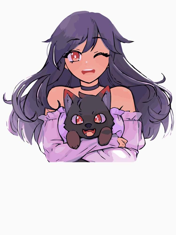 Aphmau Aaron T-Shirts, Aphmau With Aaron Dog T-Shirt#8
