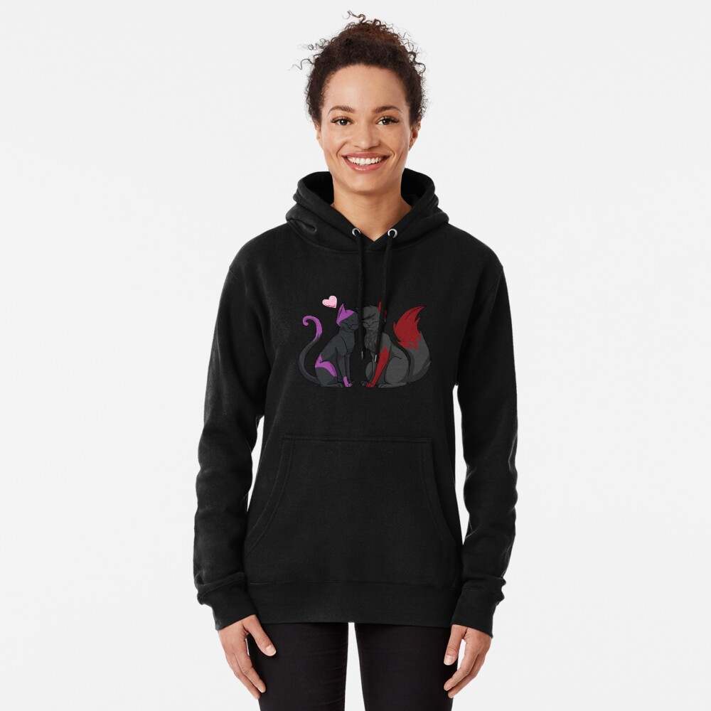 Aphmau Meemow Hoodie, Aarmau As Cats for Aphmau Hoodie Casual Pullover Hoodie#2
