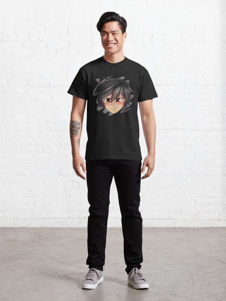 Aphmau Aaron T-Shirts, Aaron Lycan Chibi Head Classic T-Shirt#2