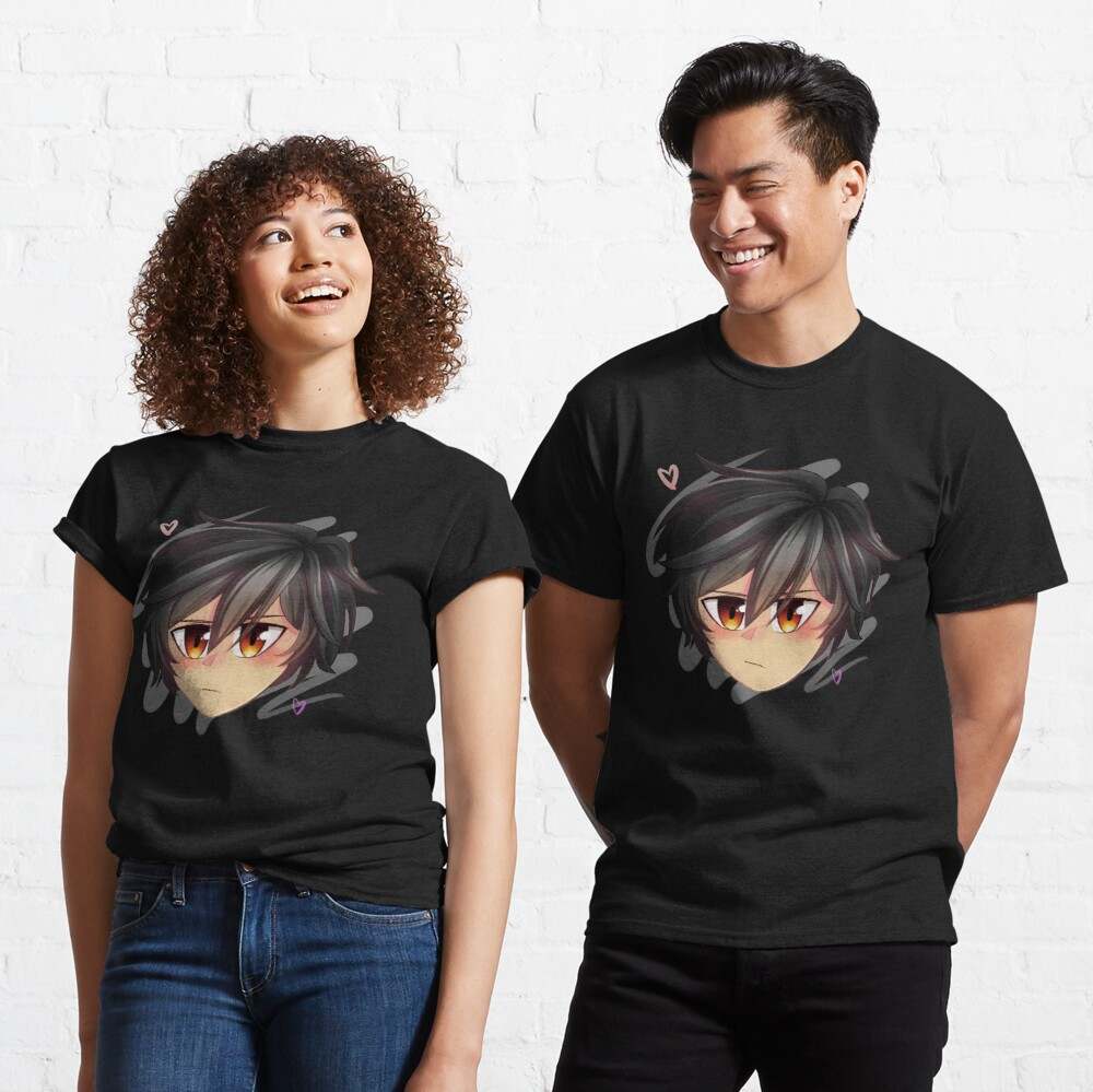 Aphmau Aaron T-Shirts, Aaron Lycan Chibi Head Classic T-Shirt#1