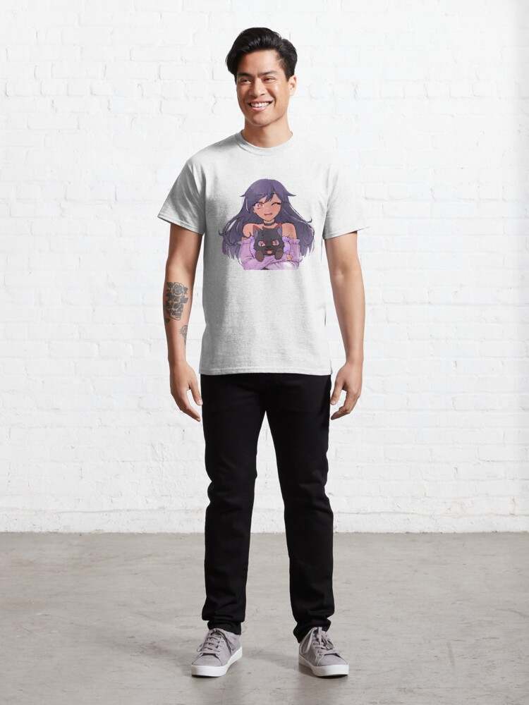 Aphmau Aaron T-Shirts, Aphmau With Aaron Dog T-Shirt#3