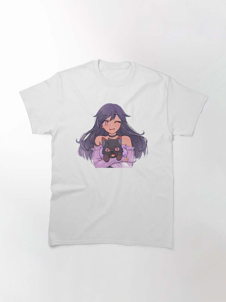 Aphmau Aaron T-Shirts, Aphmau With Aaron Dog T-Shirt#1