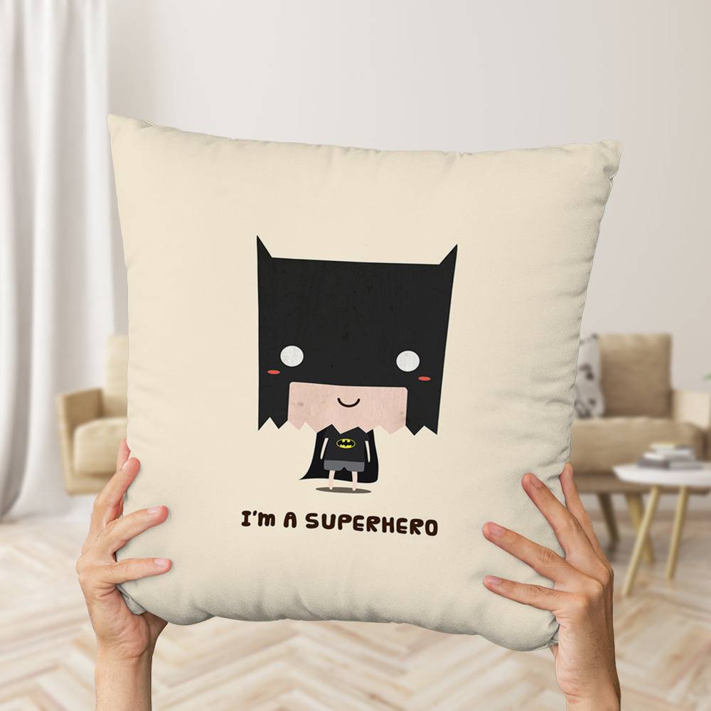 Make this DIY BATMAN Pillow with me in under 10 minutes and less than $20  !!