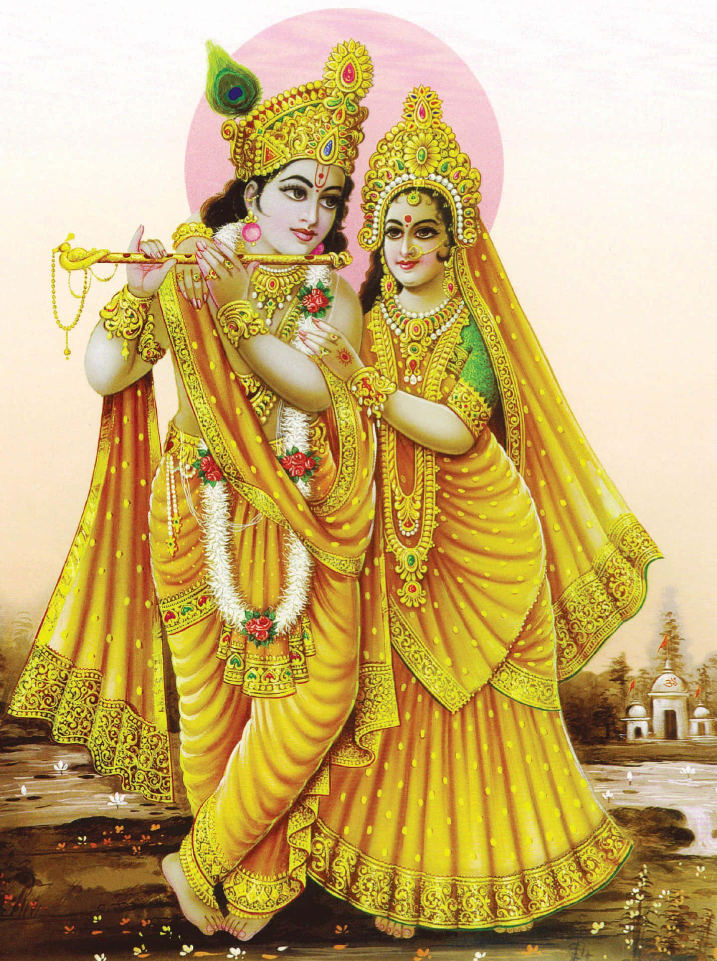 Romantic Radha Krishna Images Wallpaper