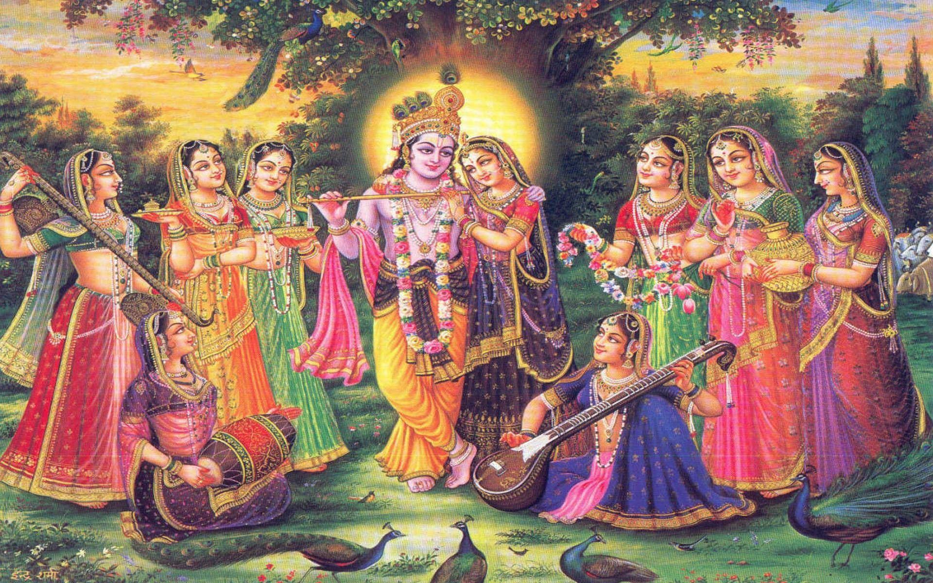 Radha Krishna Desktop Wallpaper