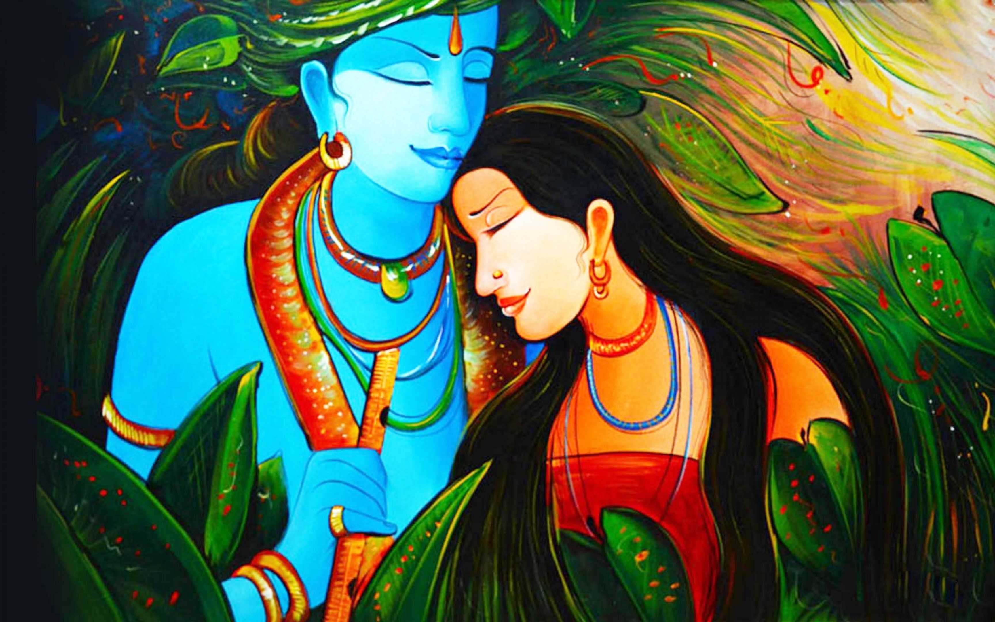 Romantic Radha Krishna Images Wallpaper