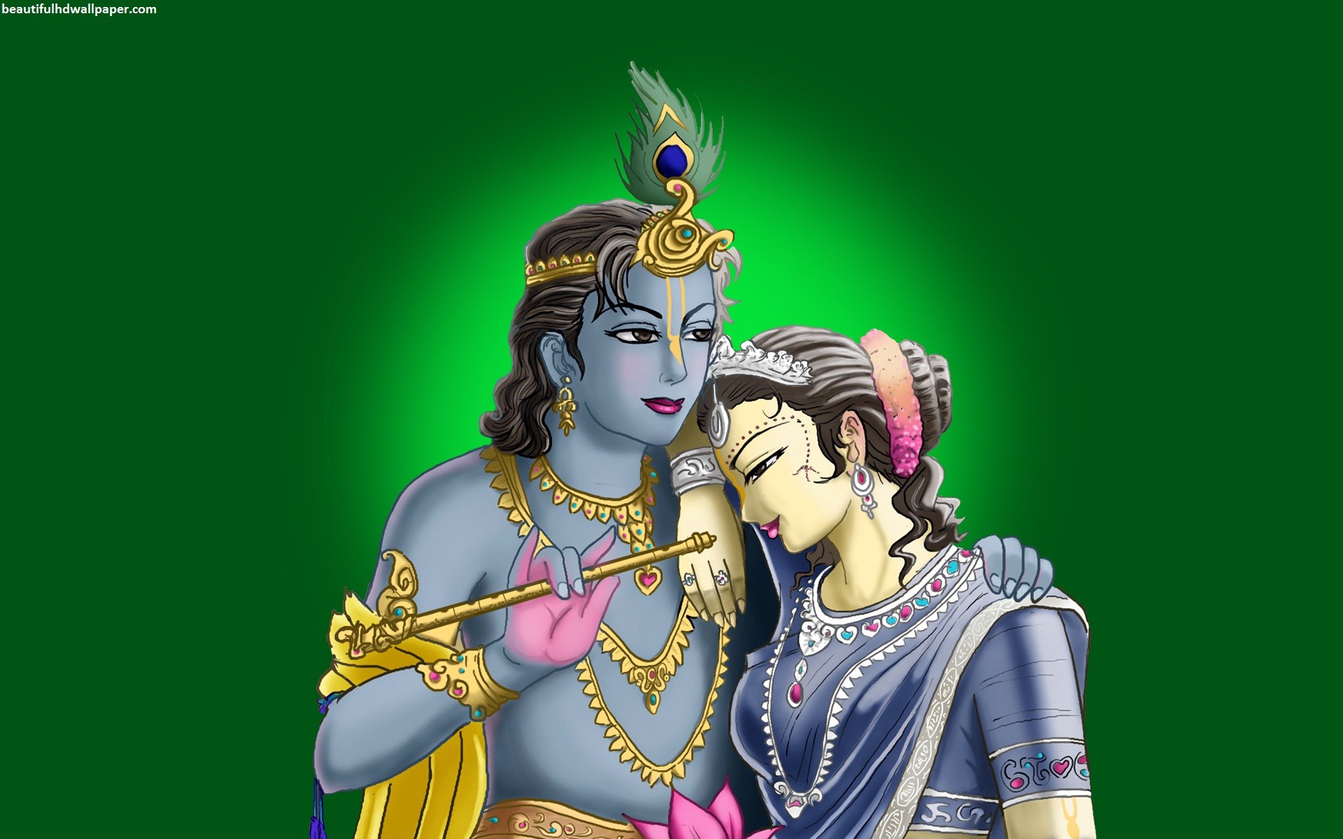 Romantic Radha Krishna Images Wallpaper