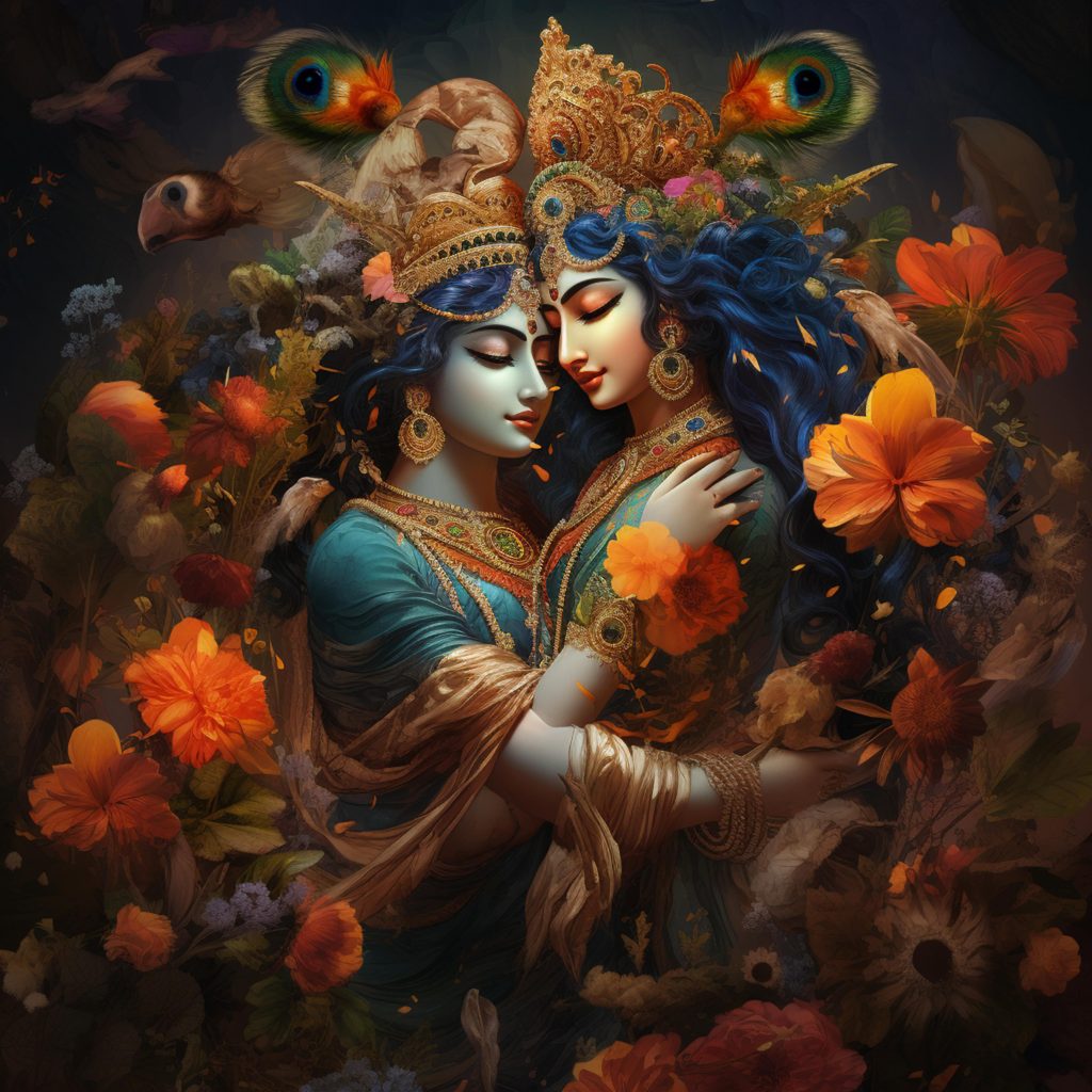 Romantic Radha Krishna Images