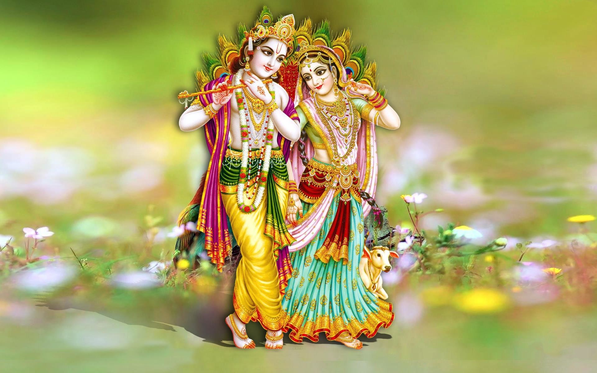 Love Romantic Radha Krishna Wallpaper Hd