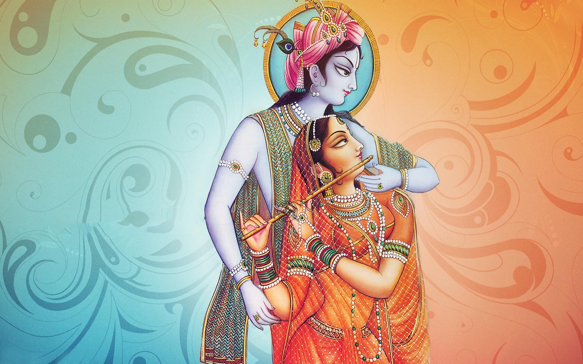 Love Romantic Radha Krishna Wallpaper HD