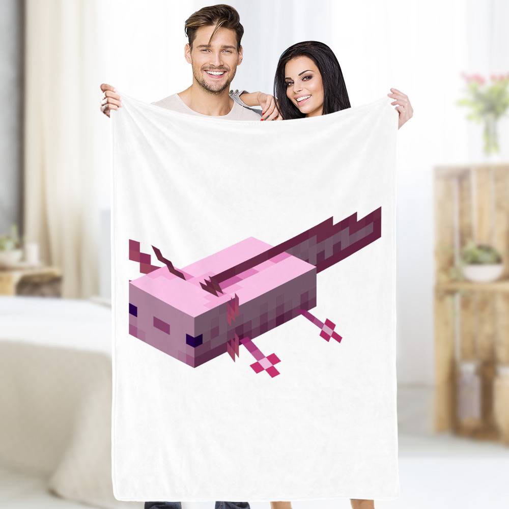 Minecraft pig 2024 blanket