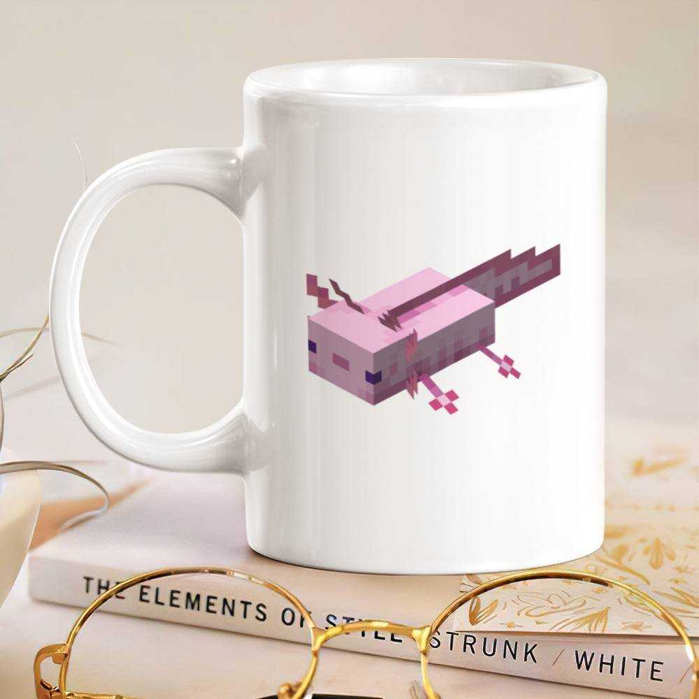 Minecraft: Axolotl Shaped Mug