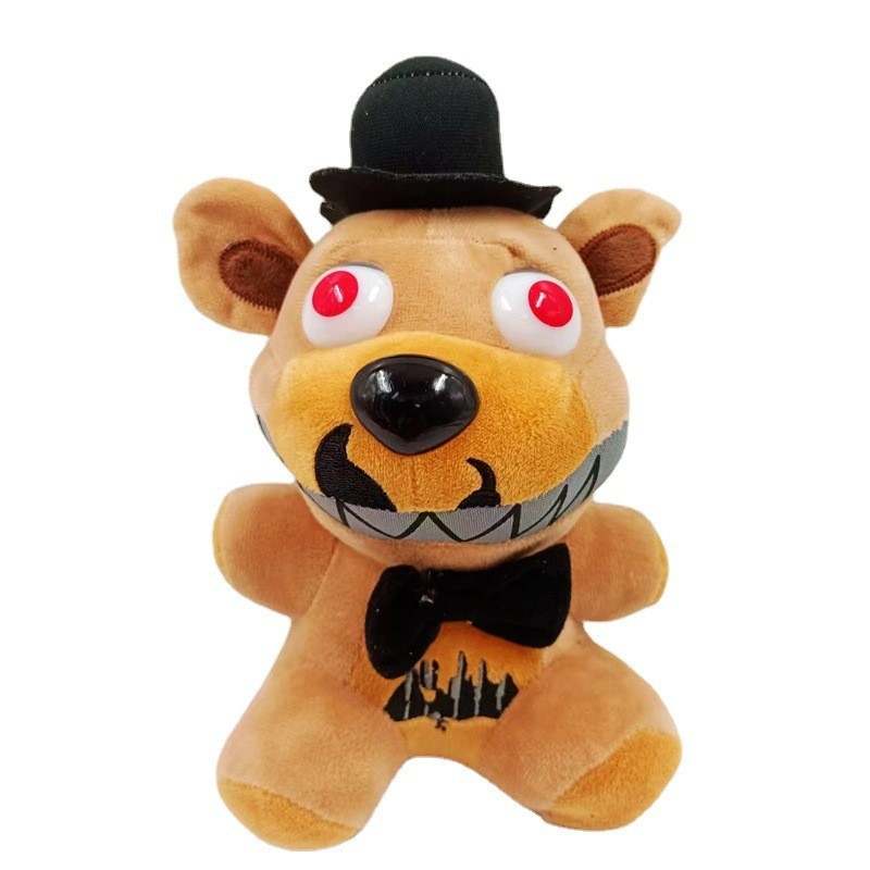 New Midnight Bear Bunny Plush Toy FNAF Sundrop Game Action Figure