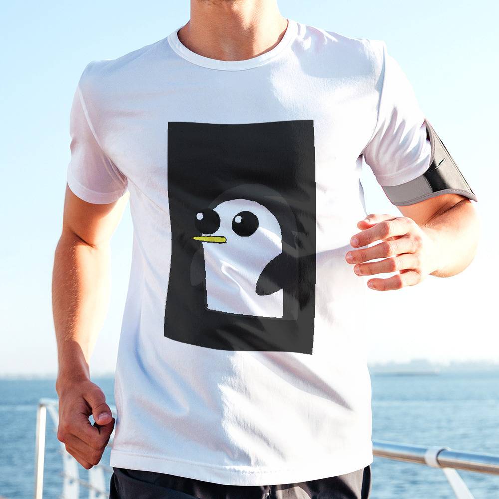 Ironisch Misleidend vertaler Adventure Time T-shirt Gunter Penguin T-shirt | adventuretimemerch.com
