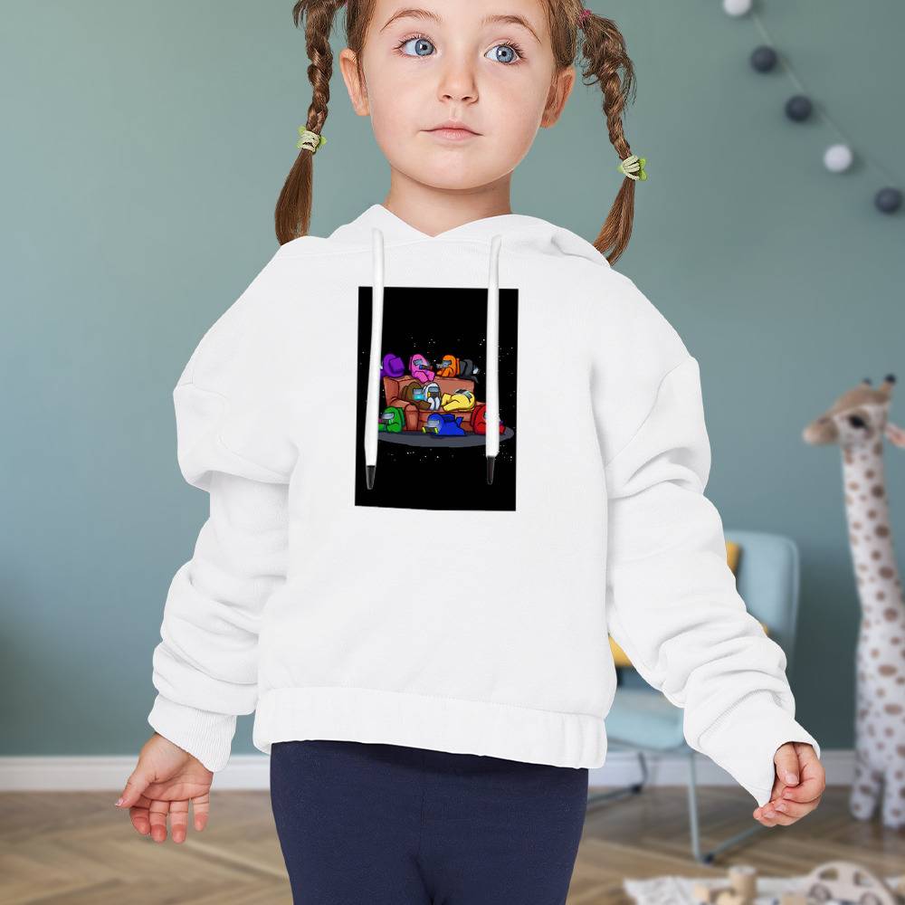 Among Us Kid Hoodie Game Kid Hoodie amongusfigures