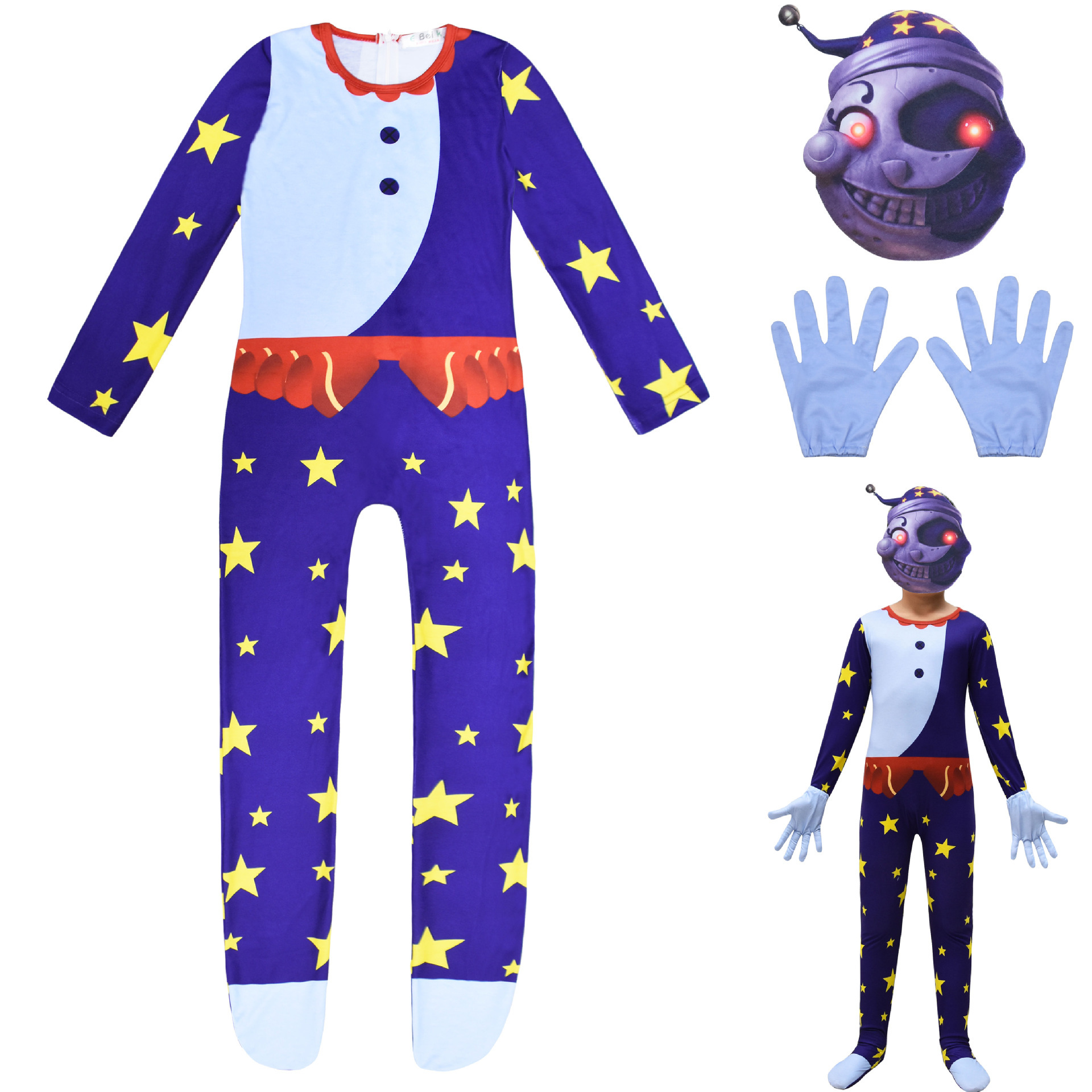 Fnaf Halloween Costumes, Moondrop Fnaf Costume | fnafcostume.com