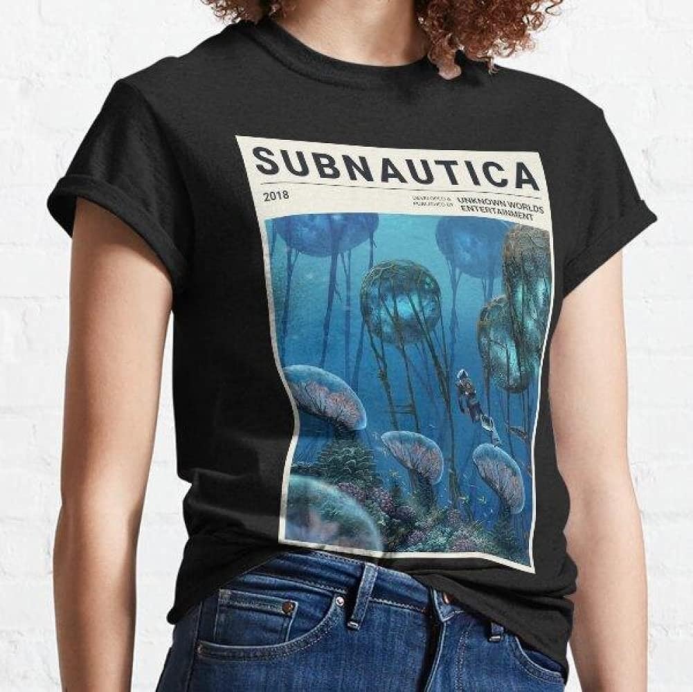 Breathable Soft Subnautica - Grand Reef Classic Unisex T-Shirt For Men ...