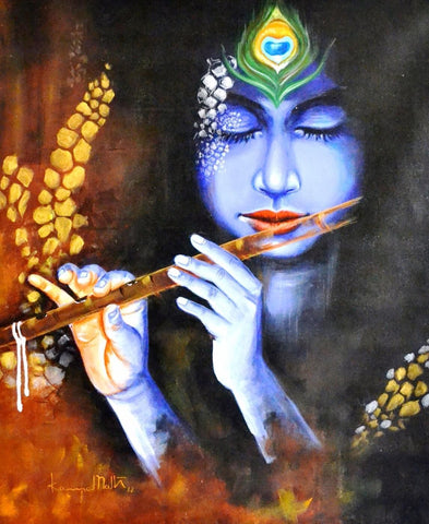 Pinterest Lord Krishna paintings 1