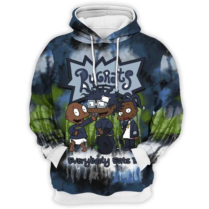 Rugrats hoodie deals tie dye