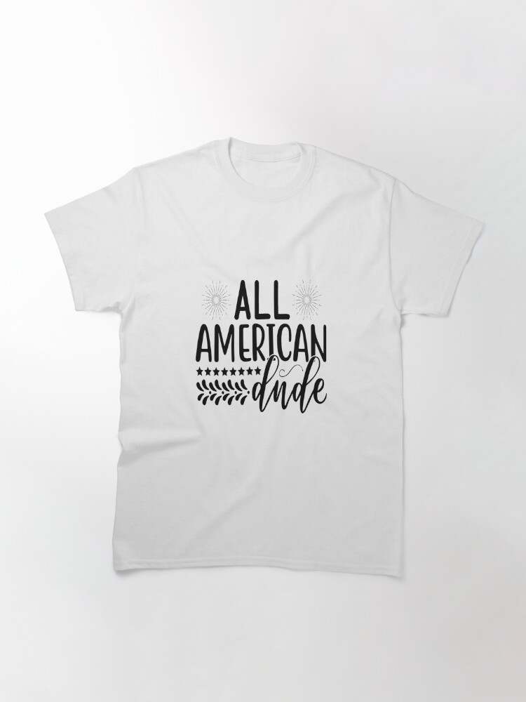 Patriotic Shirts For Men, All American Dudes Apparel#1