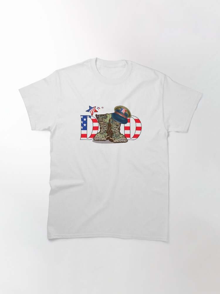 Patriotic Shirts For Men, American Patriot Dad#1