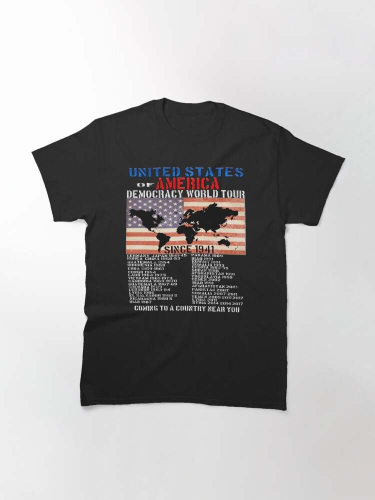 Patriotic Shirt, Democracy Tour Flag Domination#1