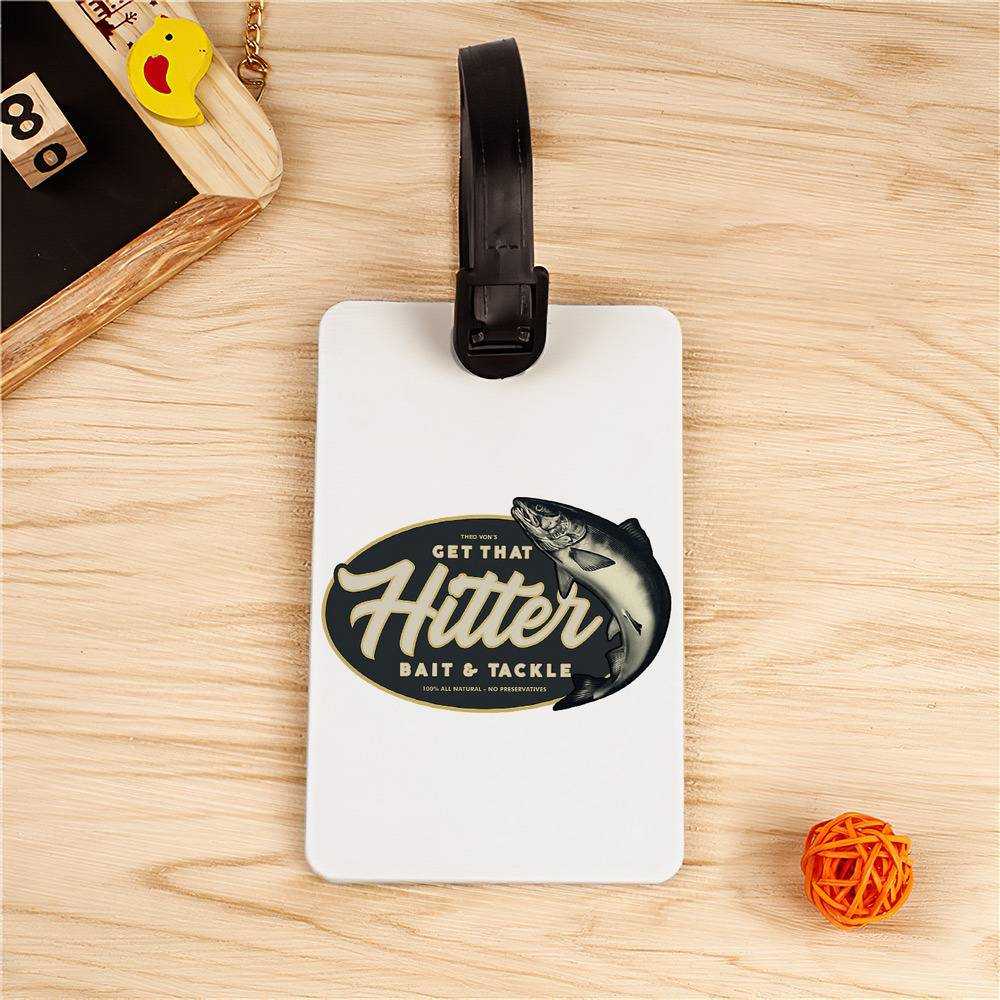 Theo Von Luggage Tag Classic Celebrity Luggage Tag Hitter by Theo Von Luggage Tag