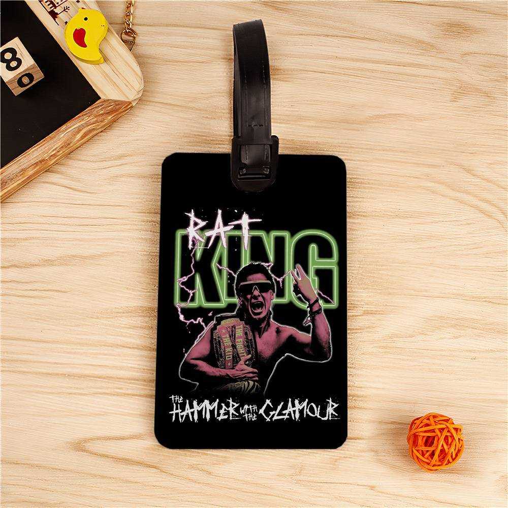 Theo Von Luggage Tag Classic Celebrity Luggage Tag Hammer With The Clamour by Theo Von Luggage Tag