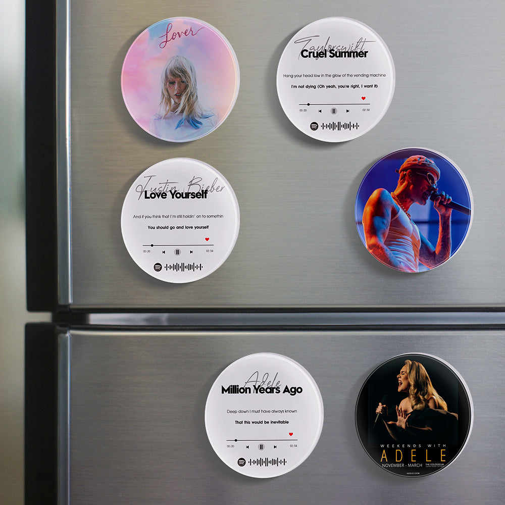 Custom Spotify Code Refrigerator Custom Music Song Fridge