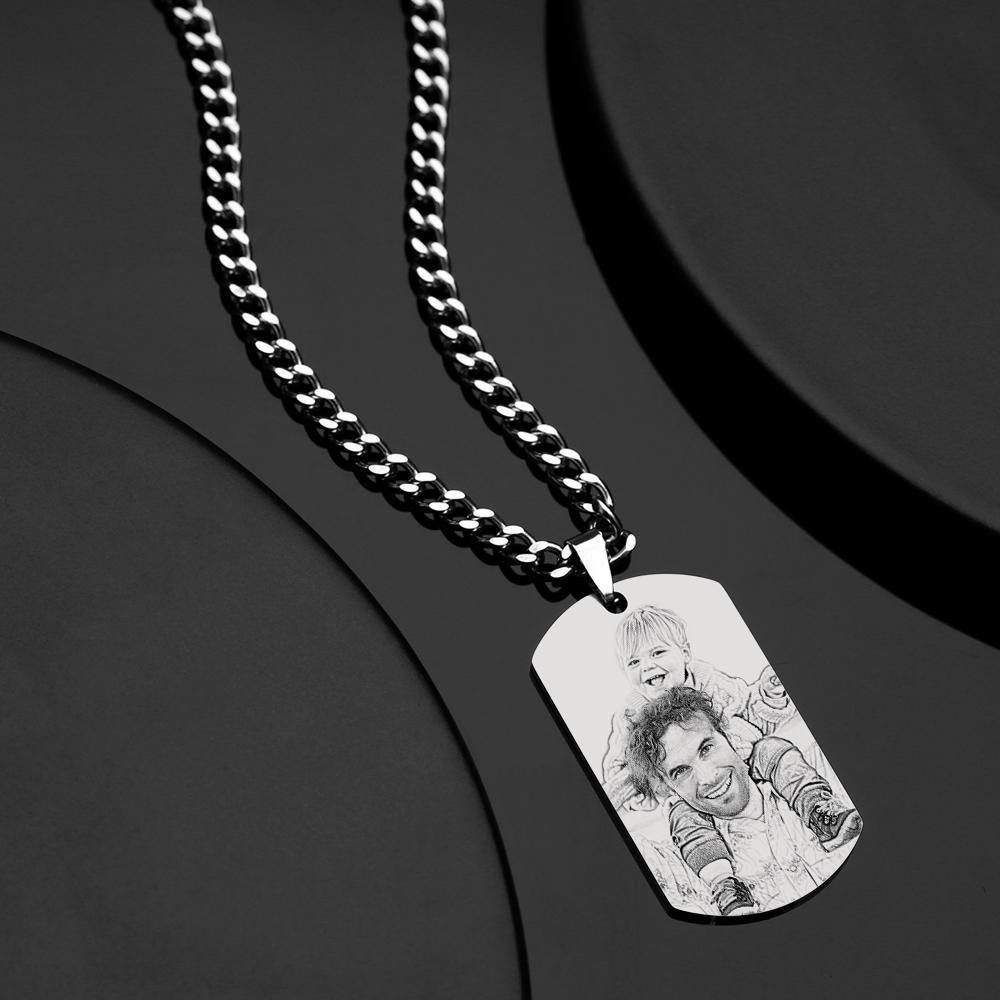 Custom Music Spotify Code Favorite Song Double Retractable Rope Choker Necklaces