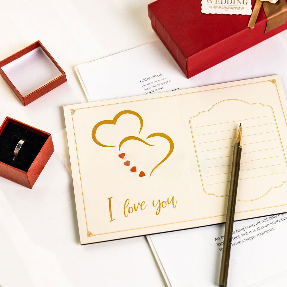 Wooden Greeting Card Keepsake Gift Card for Lovers Spotify Glass