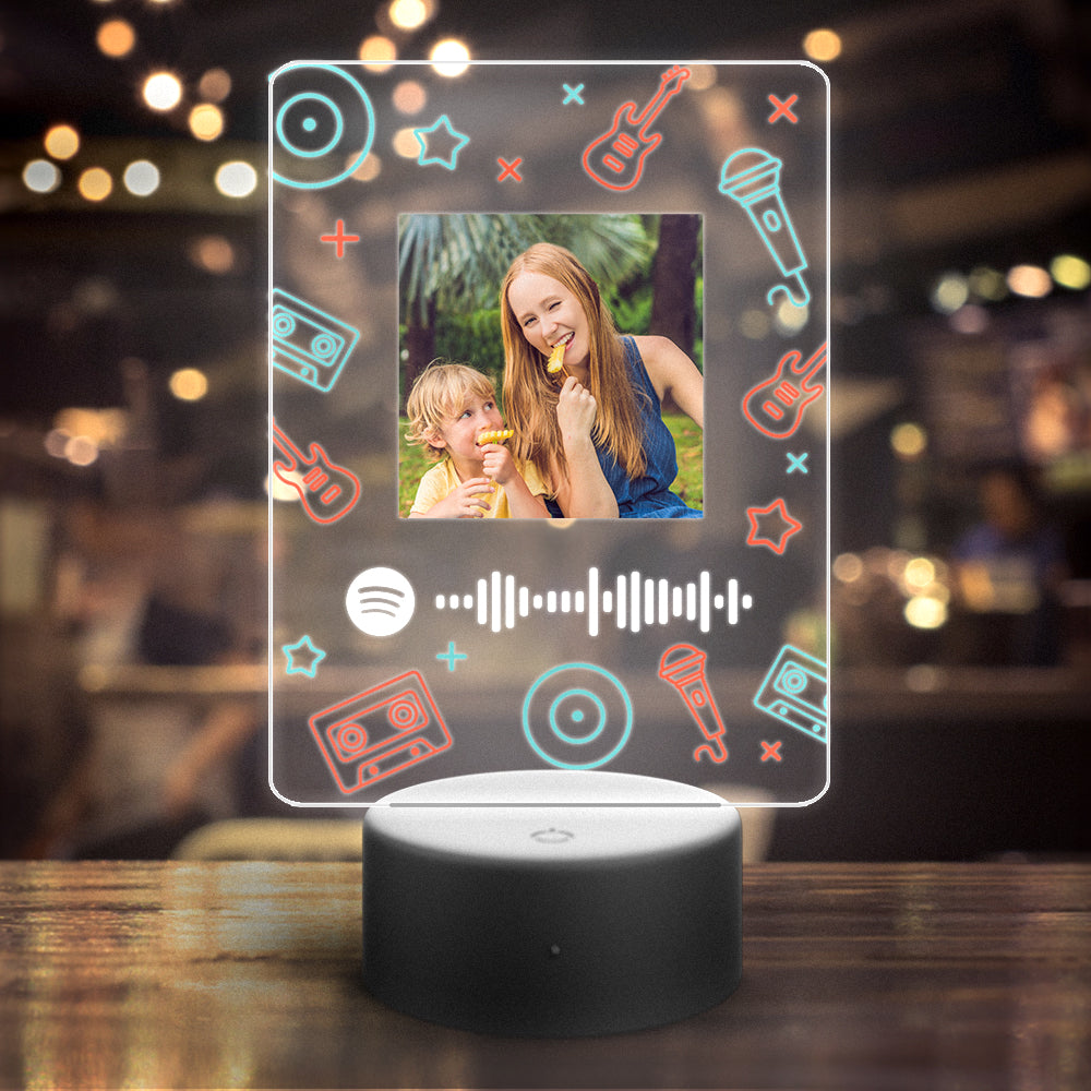 spotify night light plaque