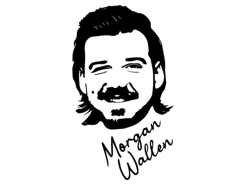 Morgan Wallen Svg  High Quality, Affordable, and Professional SVG