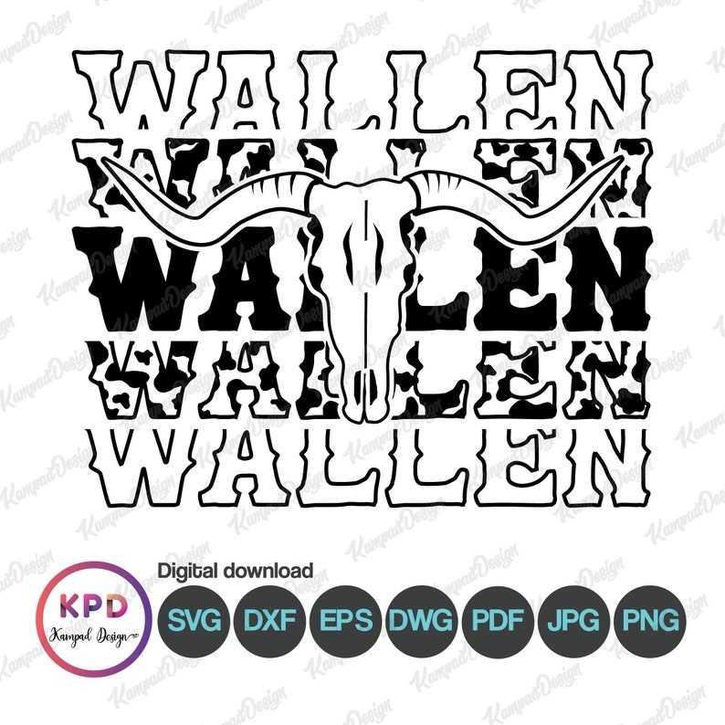 Bundle Morgan Wallen SVG- Instant Download