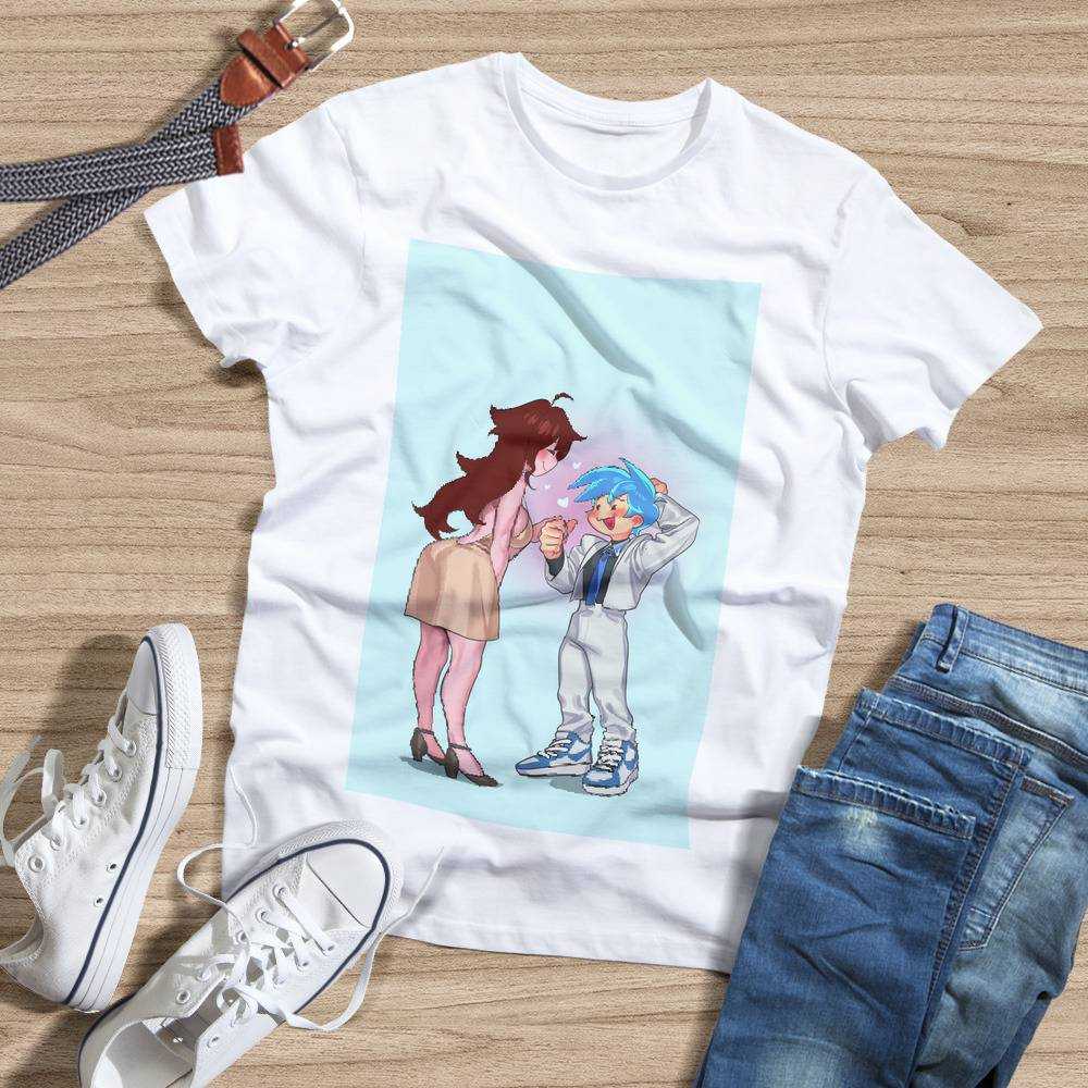 Fnf T-shirt Girlfriend And Boyfriend T-shirt | fnfplush.store