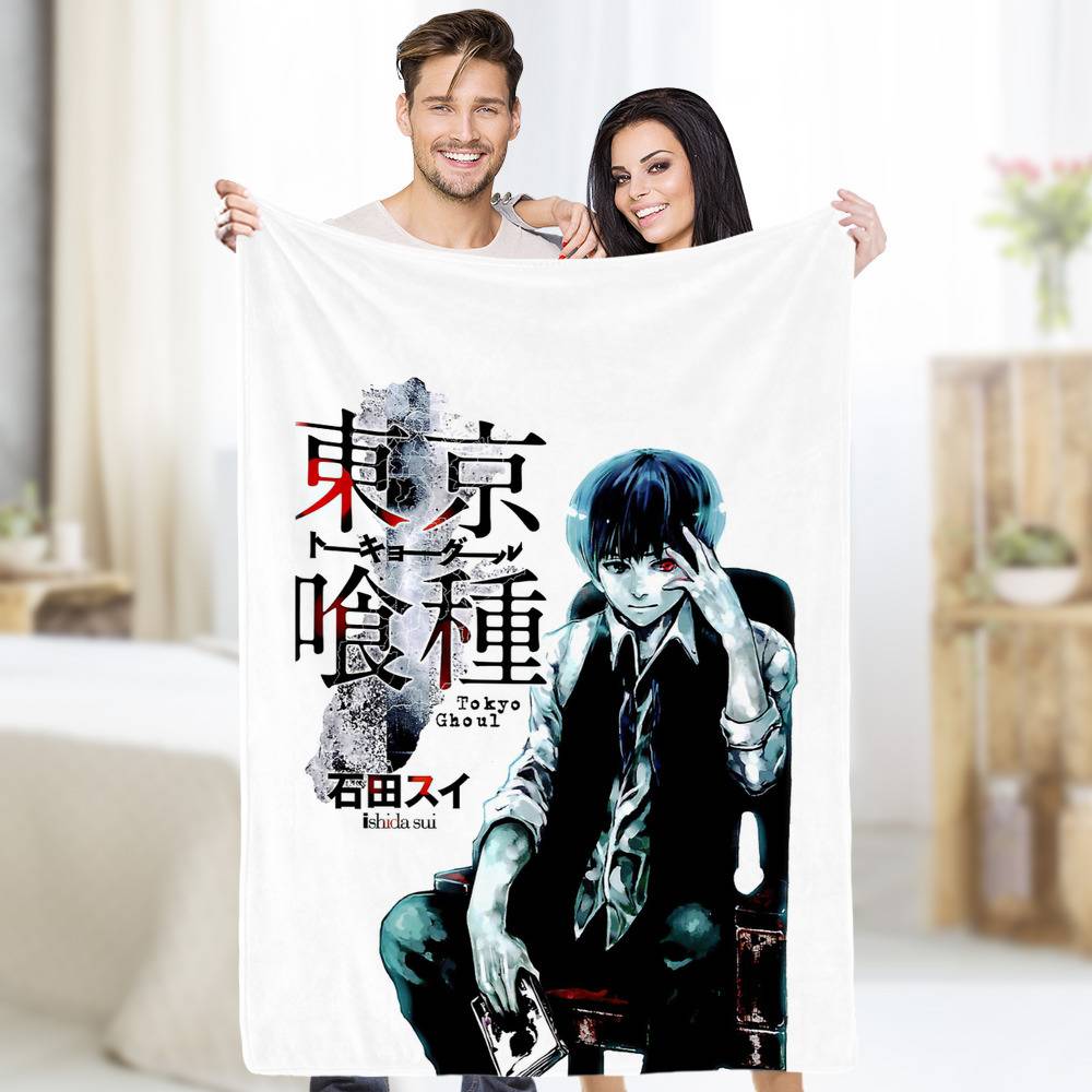 Anime Seoul Throw Blanket by Caline Design  Society6