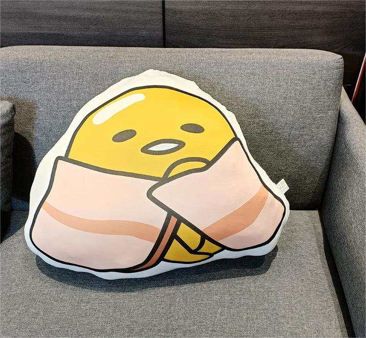 Cartoon Gudetama Seat Cushion - Kawaii Fashion Shop  Cute Asian Japanese  Harajuku Cute Kawaii Fashion Clothing