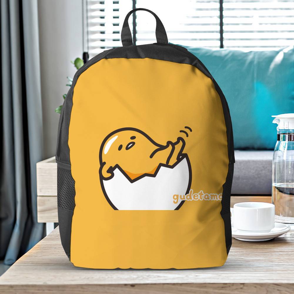 Gudetama Backpack Classic Celebrity Backpack gudetamamerch