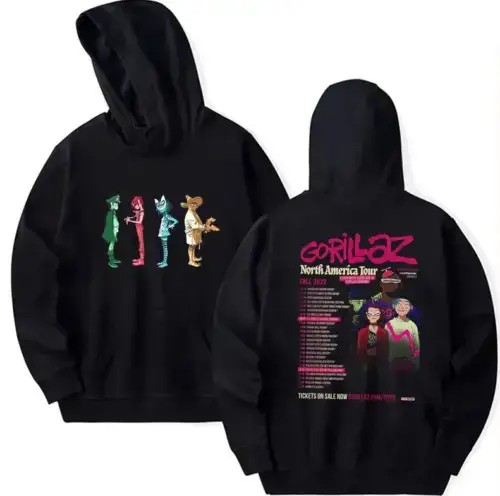 Original Coachella Shop Gorillaz Four Squares T-shirt,Sweater, Hoodie, And  Long Sleeved, Ladies, Tank Top