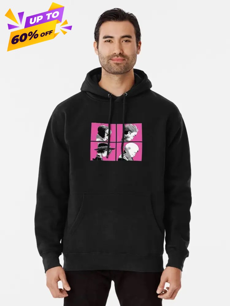 Gorillaz store logo hoodie