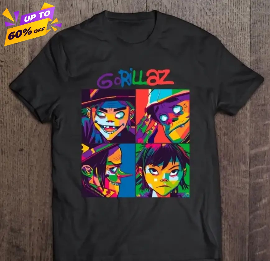 Gorillaz tee store