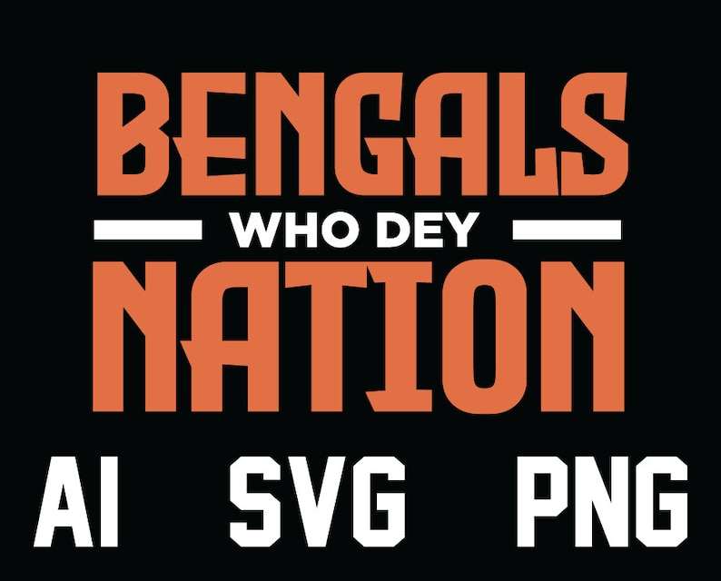 Bengals Logo Svg, Bengals Nation Svg#1