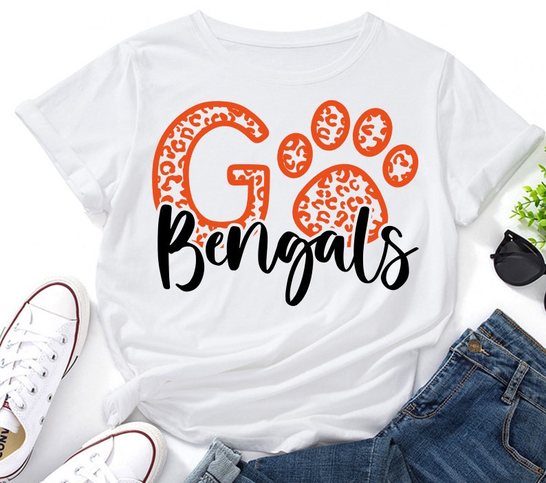 Bengals Svg, Go Bengals Svg Bengals Paw Svg