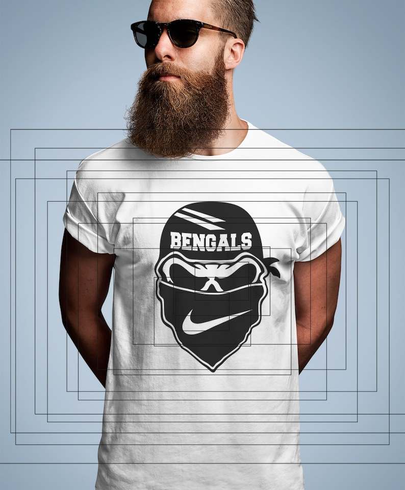 Bengals Logo Svg, Bengals Football Svg File#3