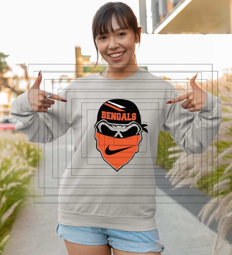 Bengals Logo Svg, Bengals Football Svg File#2