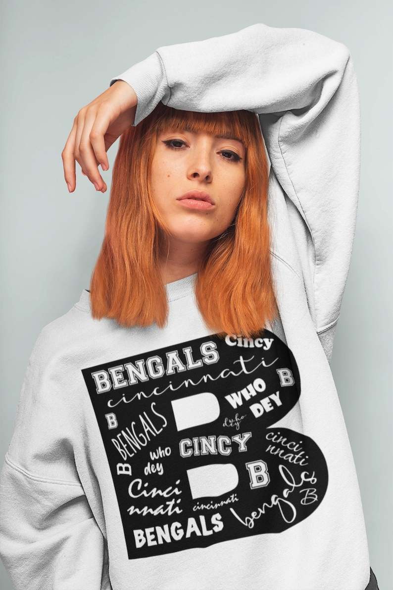 Cincinnati Bengals Svg, Retro Bengals Cincinnati Cincy Black White Svg#1