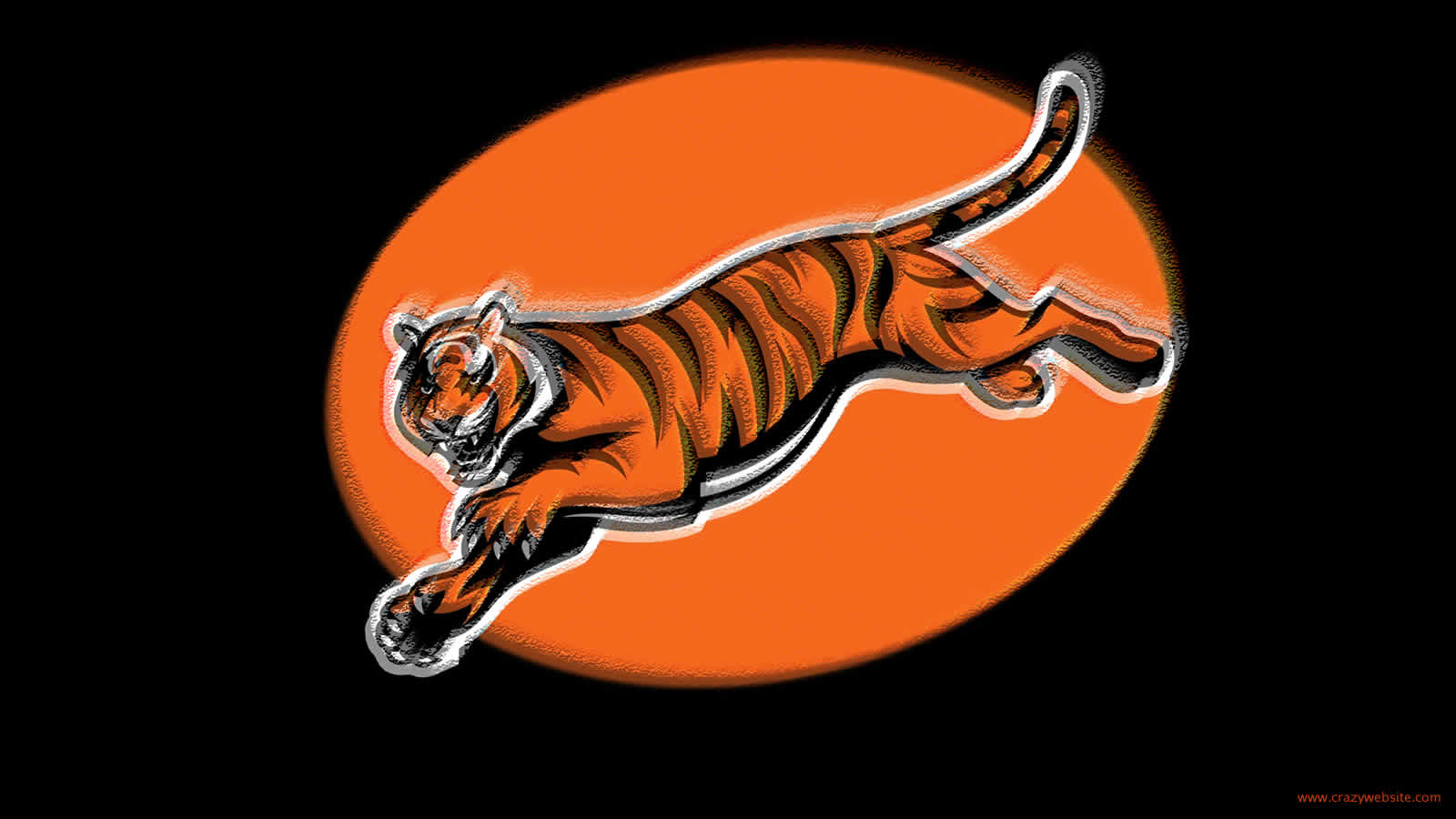 Bengals Svg Free, Bengals Orange Tiger Svg