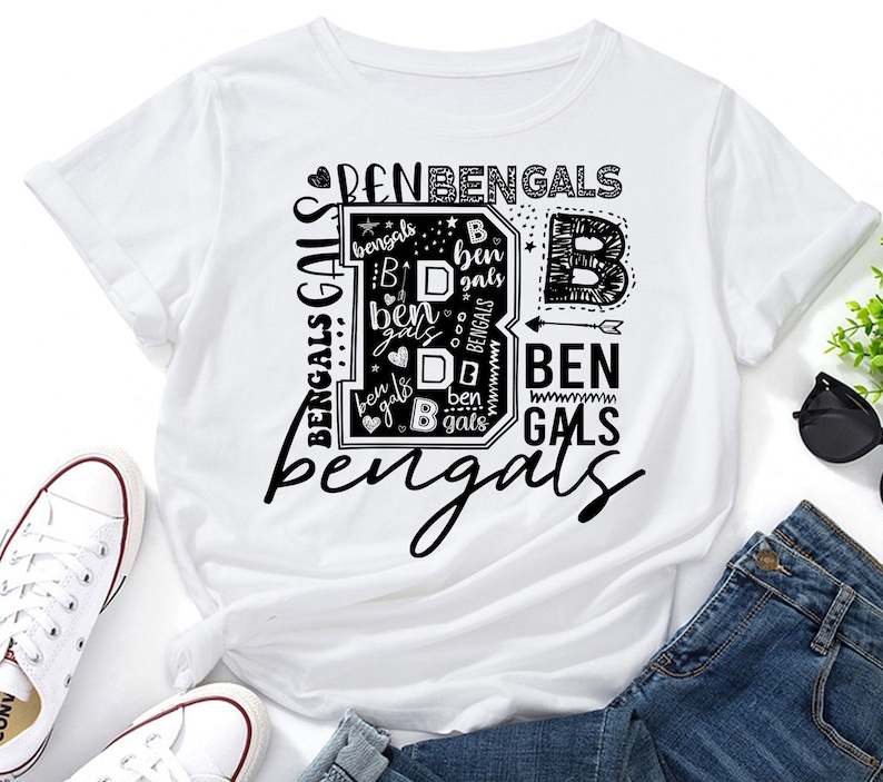 Bengals Svg, Typography Mascot Svg Bengals Football Svg#1